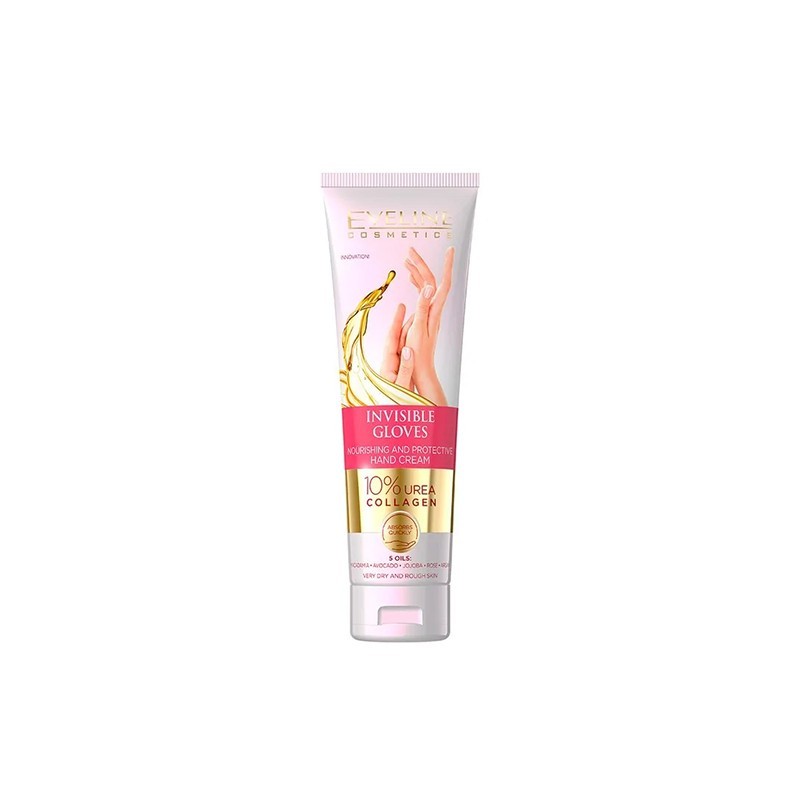 Eveline Invisible Gloves Cream Protect & Nourish Hands 100ML