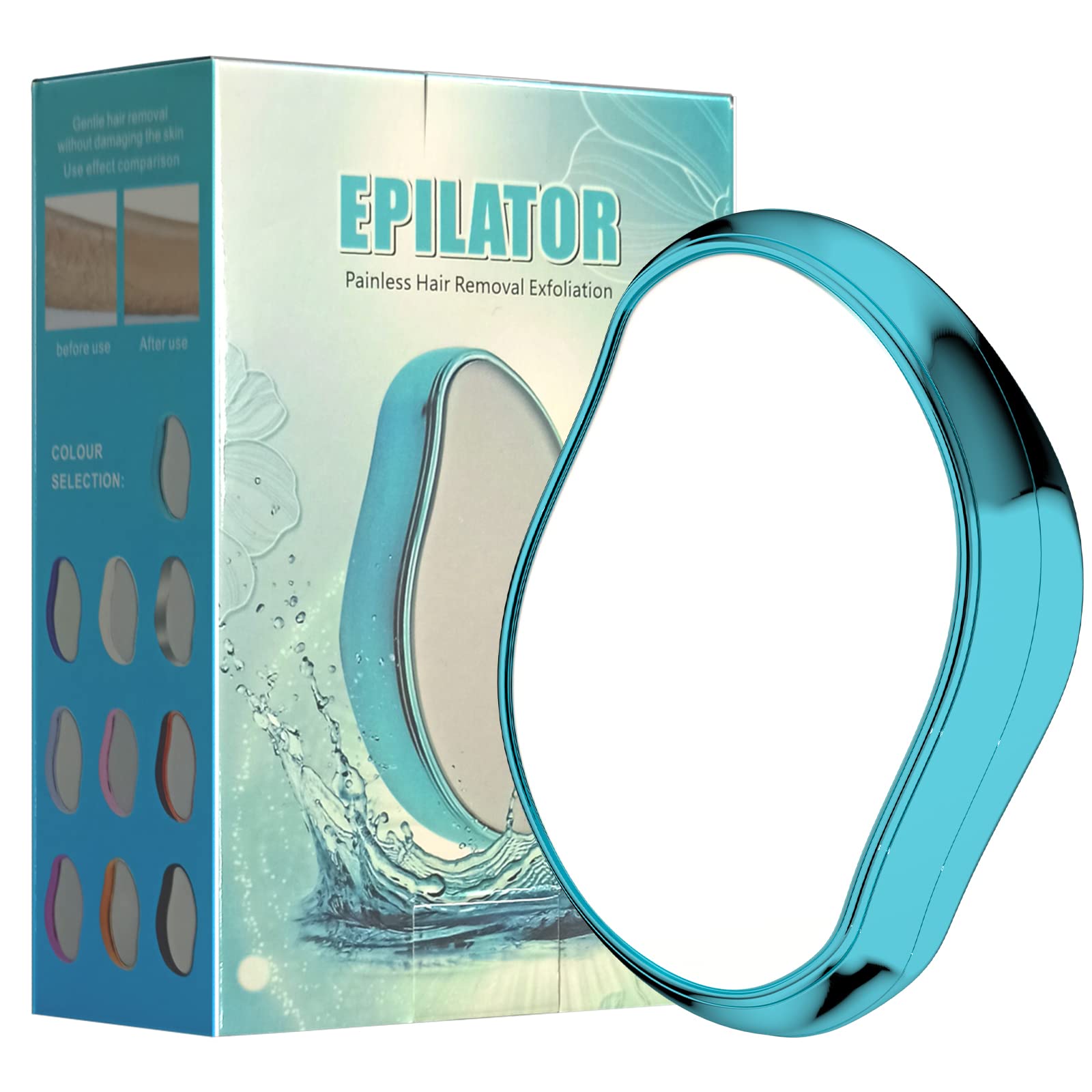 Magic Crystal Epilator Hair Eraser Nano Crystal Painless Exfoliation Hair Removal Tool