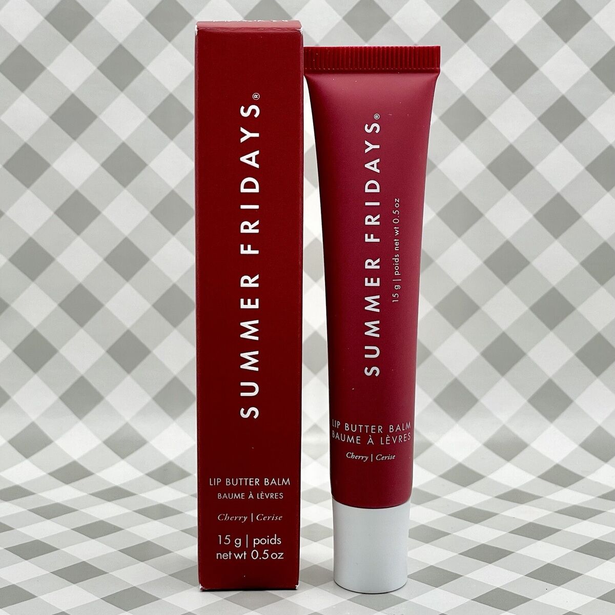 Summer Fridays CHERRY Lip Butter Balm 0.5oz/15g