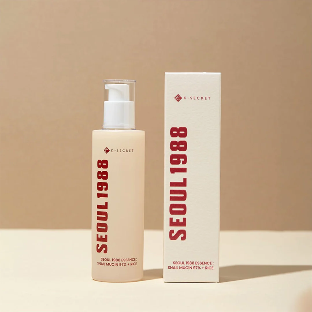 K-Secret Seoul 1988 Snail Mucin97% Rice Essence