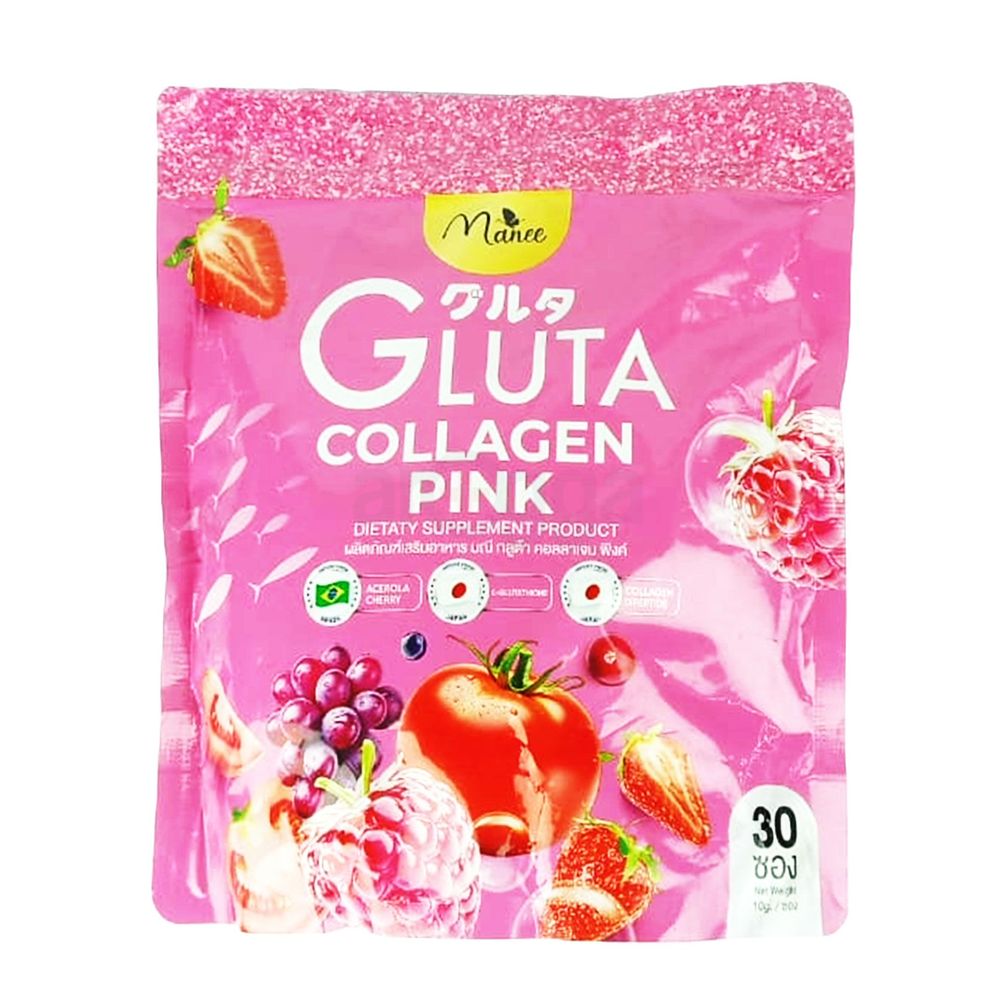 Manee Gluta Collagen Pink Dietary Supplement 300gm