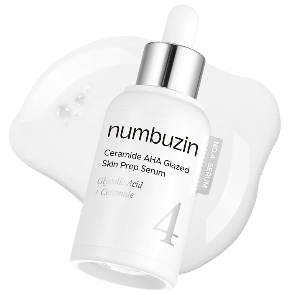 Numbuzin No.4 Ceramide AHA Glazed Skin Prep Serum 30ml