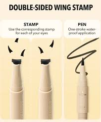 Sheglam Get Foxy Eye Stamp & Liner Pen - Black