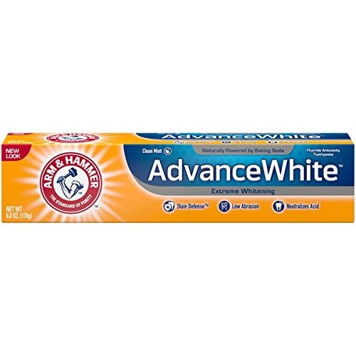 ARM &amp; HAMMER Advance White Extreme Whitening Baking Soda and Peroxide Toothpaste, Fresh Mint