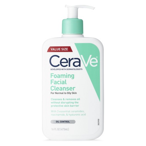 CeraVe Foaming Facial Cleanser for Normal to Oily Skin 12 Fl OZ
