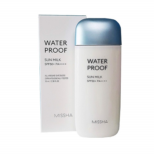 MISSHA ALL AROUND SAFE BLOCK WATERPROOF SUN MILK 70ML