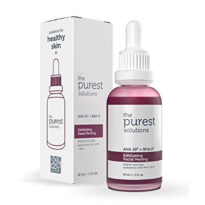 Les solutions pures Sérum exfoliant pour le visage revitalisant et égalisant le teint
