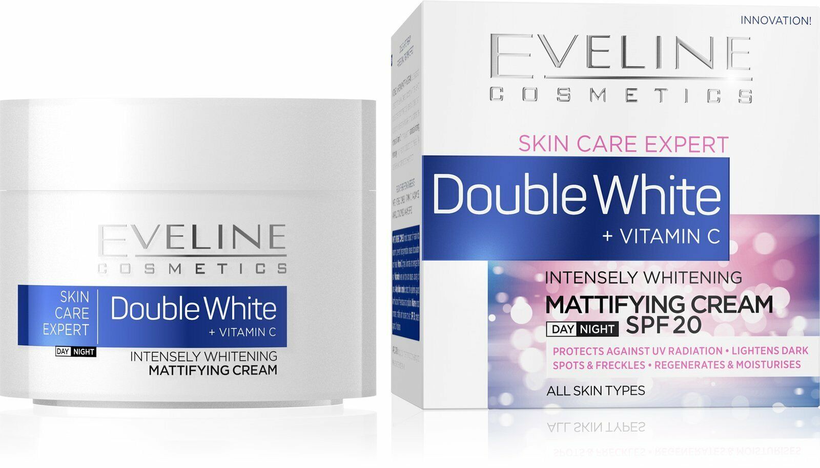 Cosmetics Skin Care Expert Double White Mattifying