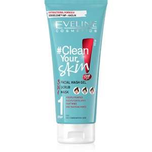 EVELINE clean your skin facial wash gel 3in 1