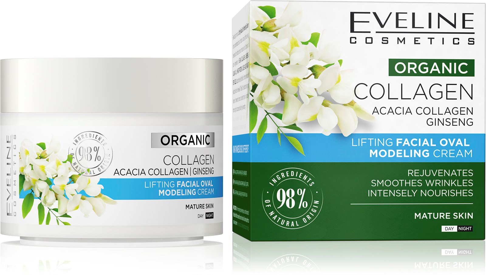 Eveline Organic Collagen Lifting Face Oval Modeling