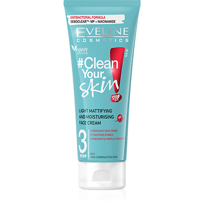 EVELINE clean your skin moisturising face cream