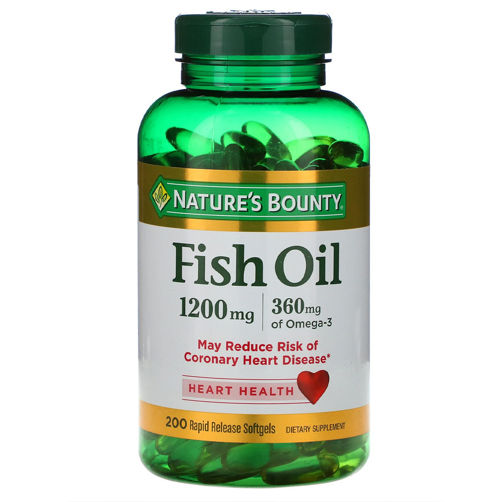 NAURES BOUNTY FISH OIL 1200ML