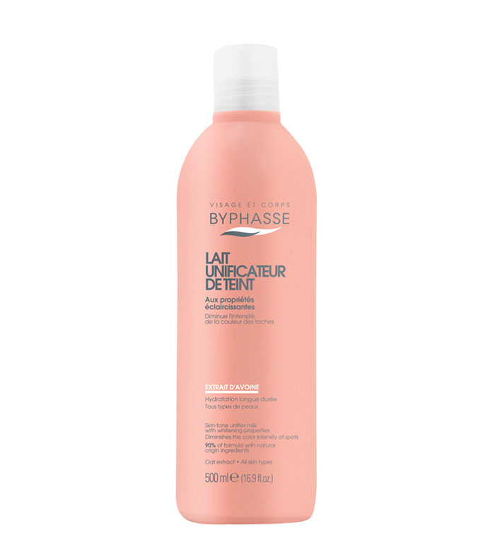 Lait unificateur de teint extrait d'avoine 500ml – Byphasse