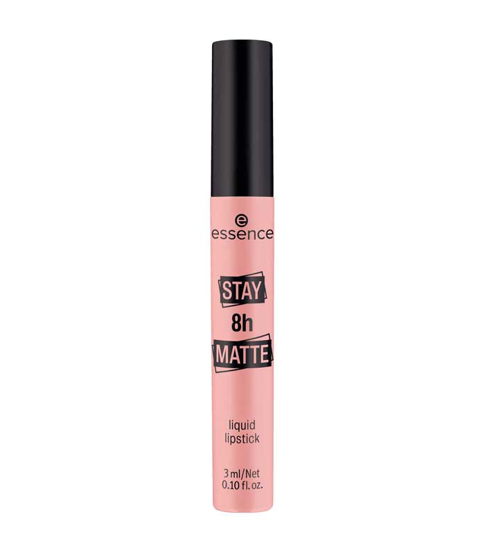 essence - Stay 8h Matte Liquid lipstick - 01: Hello Sunrise