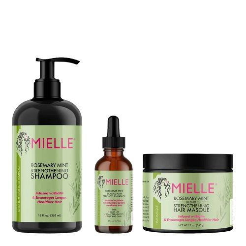 Routine Fortifiante Rosemary Mint - Mielle Organics