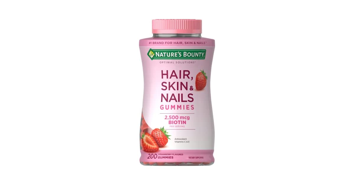 NATURE BOUNTY HAIR SKIN NAILS GUMMIES 200GUMMIE