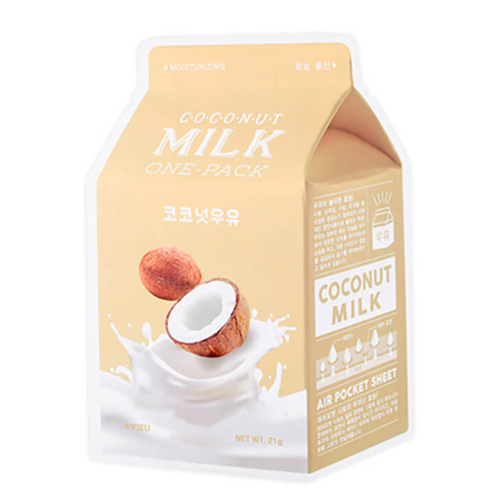 APIEU COCONUT MILK SHEET MASK