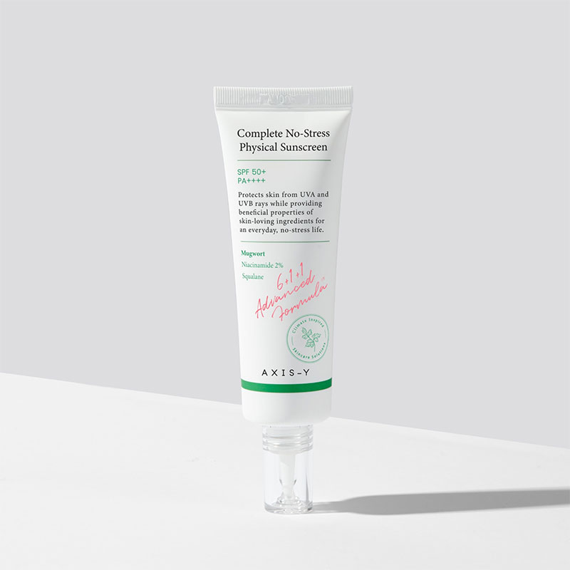 Axis-Y Complete No-Stress Physical Sunscreen SPF50+ PA++++ 50ml