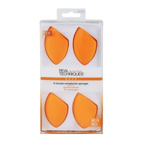 Real Techniques Miracle Complexion Sponge, 1er Pack (1 x 4 Stück)