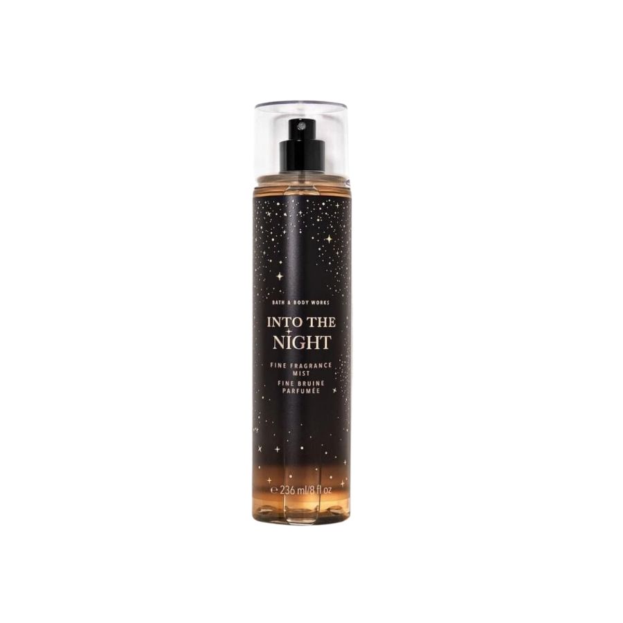 Bath and Body Works INTO THE NIGHT Fine Fragrance Body Mist 8 oz