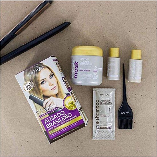 Ensemble de coiffures brésiliennes Kativa Pro Blonde (6 pièces)
