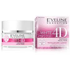 WHITE PRESTIGE 4D ACTIVELY WHITE FACIAL MASK 50ML