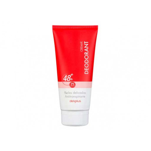 Deliplus Déodorant crème +48h 0% ALCOOL peaux